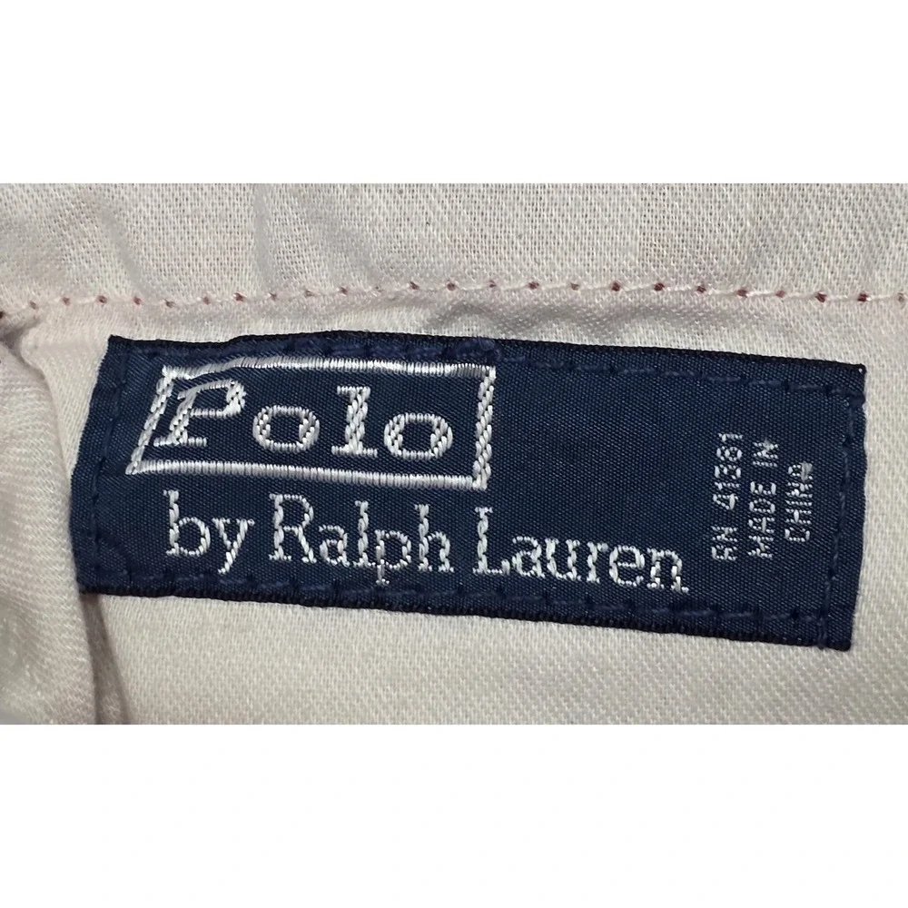 Polo Ralph Lauren Mens‎ Size 38 Red/Pink Chino Shorts